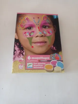 Maquillaje facial infantil Djeco Mariposas
