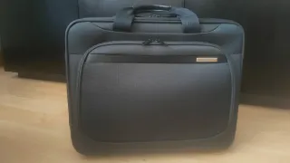 Maletín para portátil gris antracita