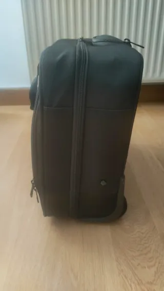 Maletín para portátil gris antracita