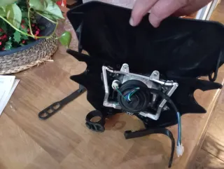 Máscara frontal moto 49cc negra