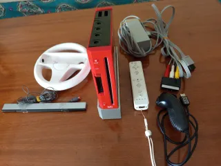 Consola Nintendo Wii Roja