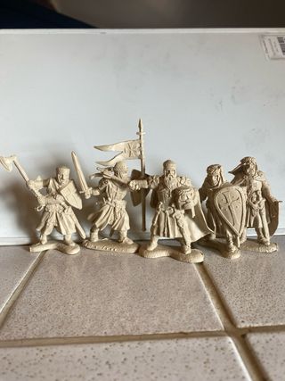 SOLDATINI CHINTOYS CROCIATI E TEMPLARI. 10 FIGURE