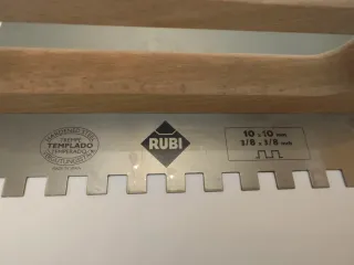 Peine acero RUBI 48cm