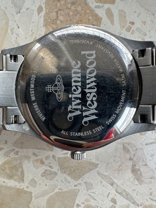 Vivienne Westwood VV207BKSL Reloj Negro/Plata