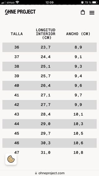 Ohne Project 080 Barefoot Heritage Cherry Talla 39