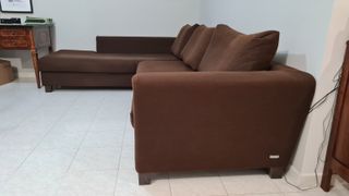 Divano Poltrone e Sofà 5 posti marrone