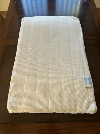 colchón mini cuna Ecus kids petit en blanco