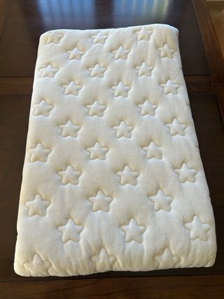 colchón mini cuna Ecus kids petit en blanco