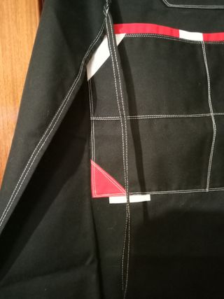 Delantal hecho a mano con diaeño de Coca-Cola