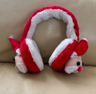 Orejeras Navideñas Papa Noel