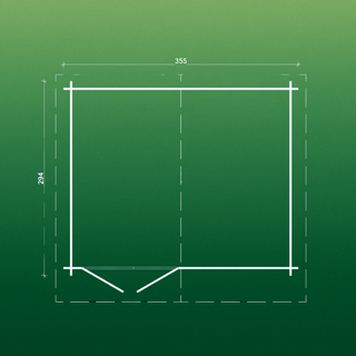 Casita 10,4 m2 suelo + aislamiento + tratamiento
