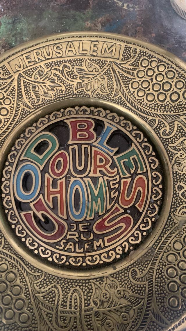 Piatto decorativo Gerusalemme 15cm