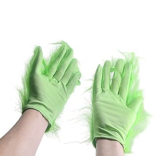 Guantes de Duende Verde Adulto - Grinch