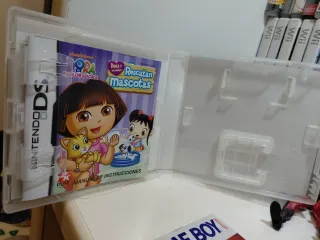 CAJA Y MANUAL Dora la Exploradora Nintendo DS