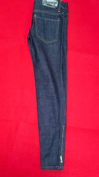 Pantalón pitillo Dsquared2 mujer azul