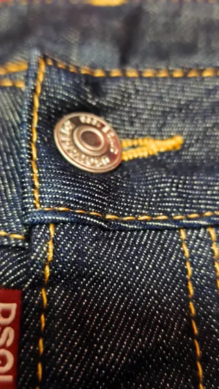 Pantalón pitillo Dsquared2 mujer azul