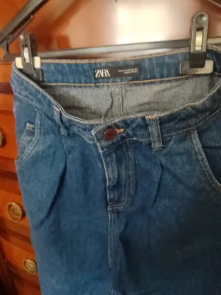 Pantalón vaquero mujer Zara
