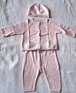 Completo neonata Fagottino rosa