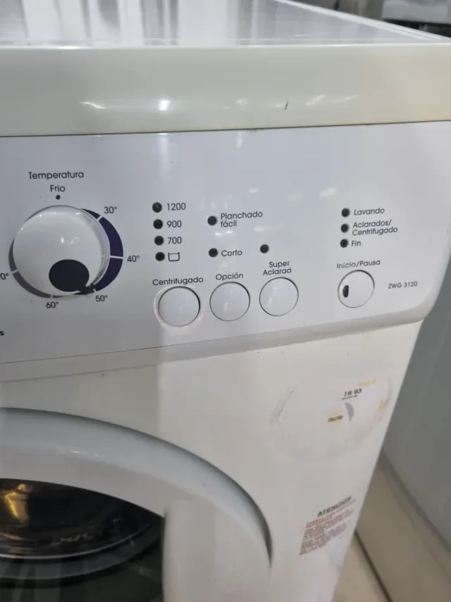 LAVADORA ZANUSSI 6KG GARANTÍA 6MES TRANSPORTE GRAT