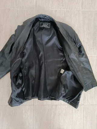 Chaqueta americana de piel M Medidas indicadas