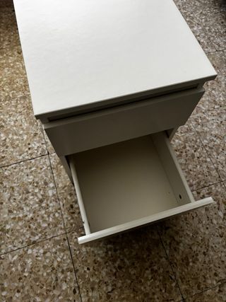 Comodino Ikea Oslo bianco