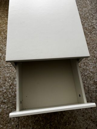 Comodino Ikea Oslo bianco