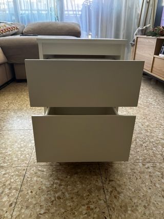 Comodino Ikea Oslo bianco