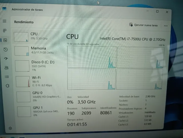 Hp Pavilion 360 i7 12gb ram 500gb ssd