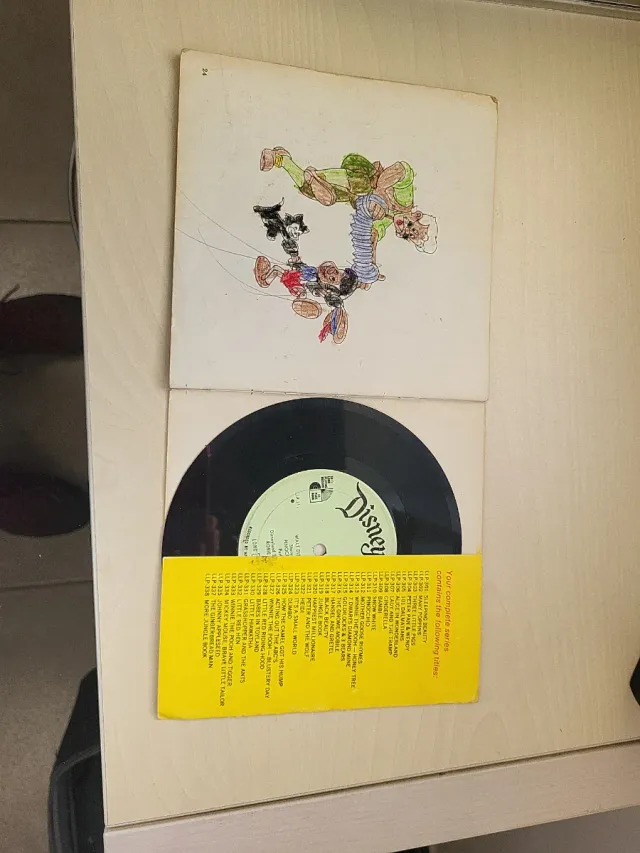 Vinilo Disneyland Pinocchio Part 1