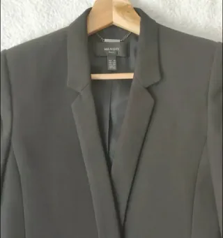 Chaqueta Mango Negra Talla XS