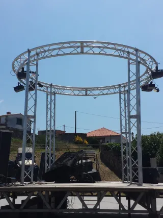 Estructura Truss Circular