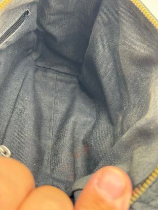 Bolso Diesel Negro Cadena Plata