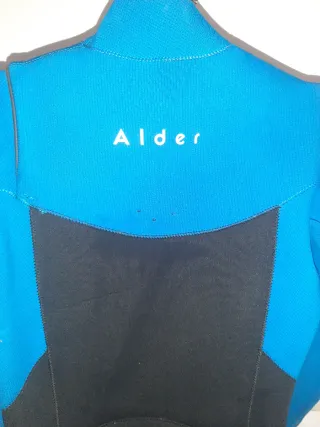 Traje de neopreno Alder junior azul y negro