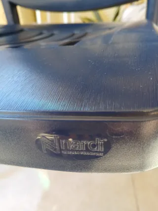 2 Sedie in Plastica Blu Scuro