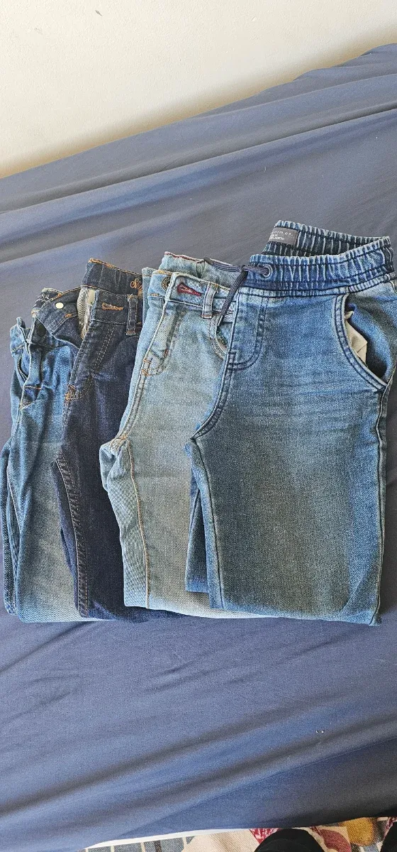 Lote 4 Vaqueros Niño Talla 8-10 Años