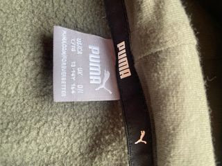 Sudadera niño Puma verde oliva