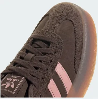 Zapatillas Adidas Samba Marrones y Rosas