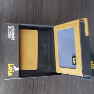 Cartera Lois Jeans Hombre Negra