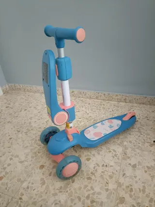 Patinete infantil 3 ruedas ajustable