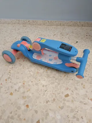 Patinete infantil 3 ruedas ajustable
