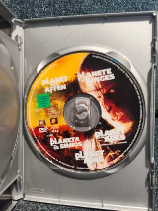 DVD El Planeta de los Simios