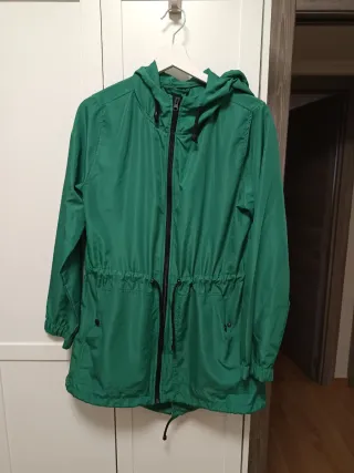 Chaqueta Parka Verde