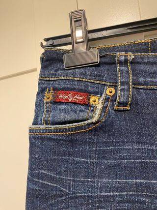 Pantalón Baby Phat Azul Talla 38