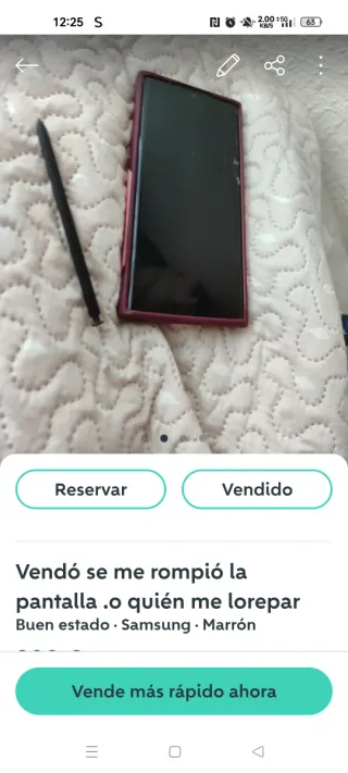 Samsung Galaxy S22 Ultra Morado