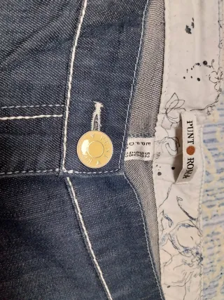 Vaqueros Punto Roma Bordados