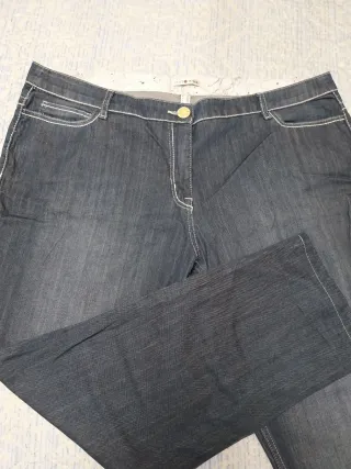 Vaqueros Punto Roma Bordados