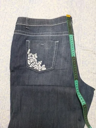 Vaqueros Punto Roma Bordados