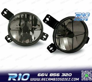 FAROS PARA VOLKSWAGEN VW GOLF MK1 + MK2 83-91 CRUZ AHUMADO F