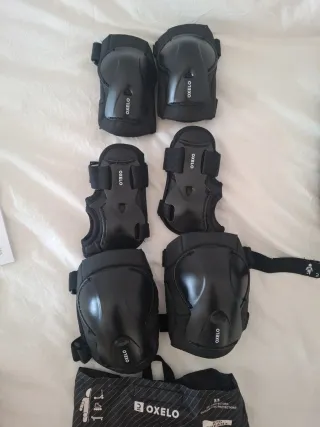 Protecciones Oxelo niño codo, rodilla y muñeca