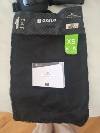 Protecciones Oxelo niño codo, rodilla y muñeca